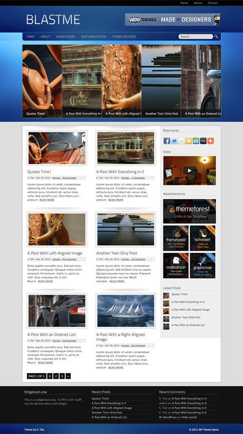 blastme wordpress theme