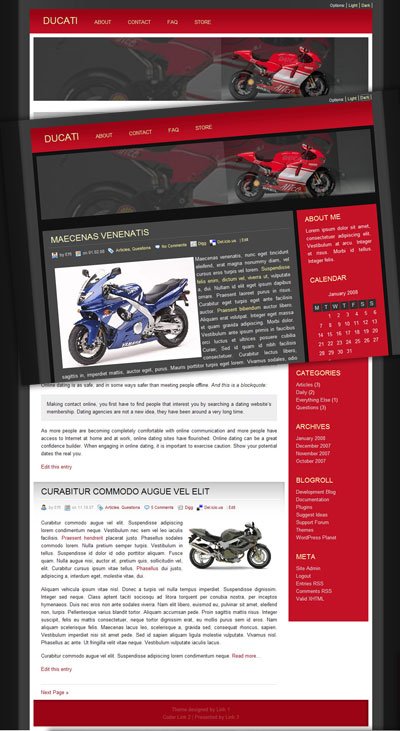 ducati wordpress theme