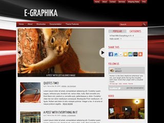 e-Graphika WordPress Theme