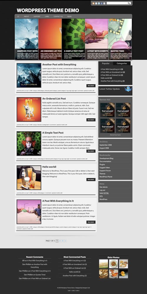 Frontway wordpress theme