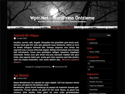 lavinya black wordpress theme