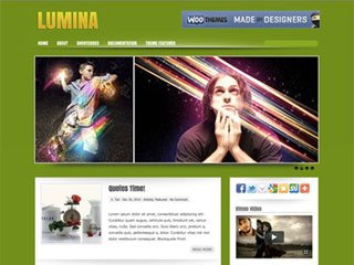 Wordpress Themes Lumina WordPress Theme