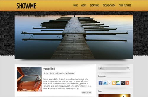 showme wordpress theme