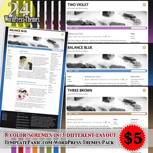 wordpress themes pack