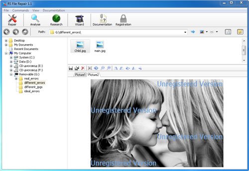 repair jpeg files