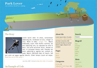 Park Lover WordPress Theme