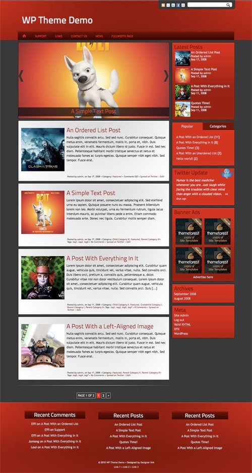 Suede WordPress Theme
